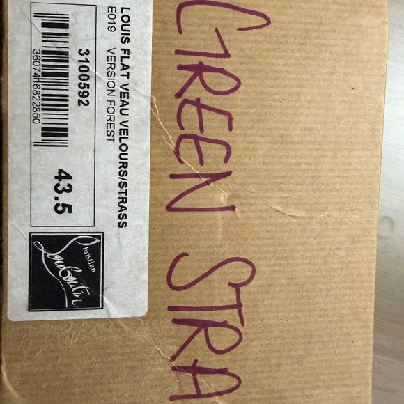 Louis Flat veau velours/strass - Picture 5 of 5